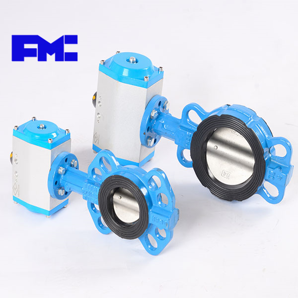 D671X-16軟密封氣動對(duì)夾式蝶閥