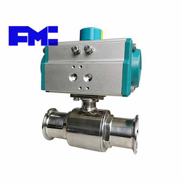 氣動衛生(shēng)級快(kuài)裝球閥